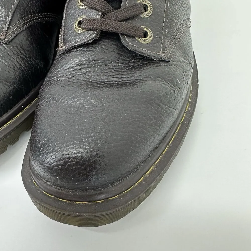 Dr. Martens Harrisfield Brown Leather Chukka Shoes Boots: Men's 9- Women's 10